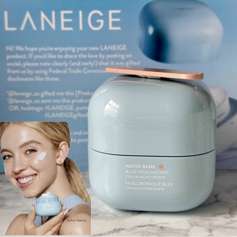 LANEIGE WATER BANK BLUE HYALURONIC CREAM MOISTURIZER - Normal to dry